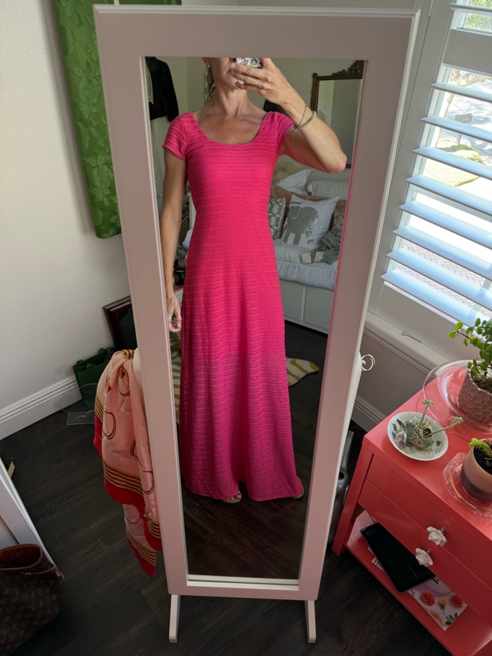 Lilly Pulitzer Ramsay Dress in Lipstick Pink Barbiecore Coquette Girl Palm Beach